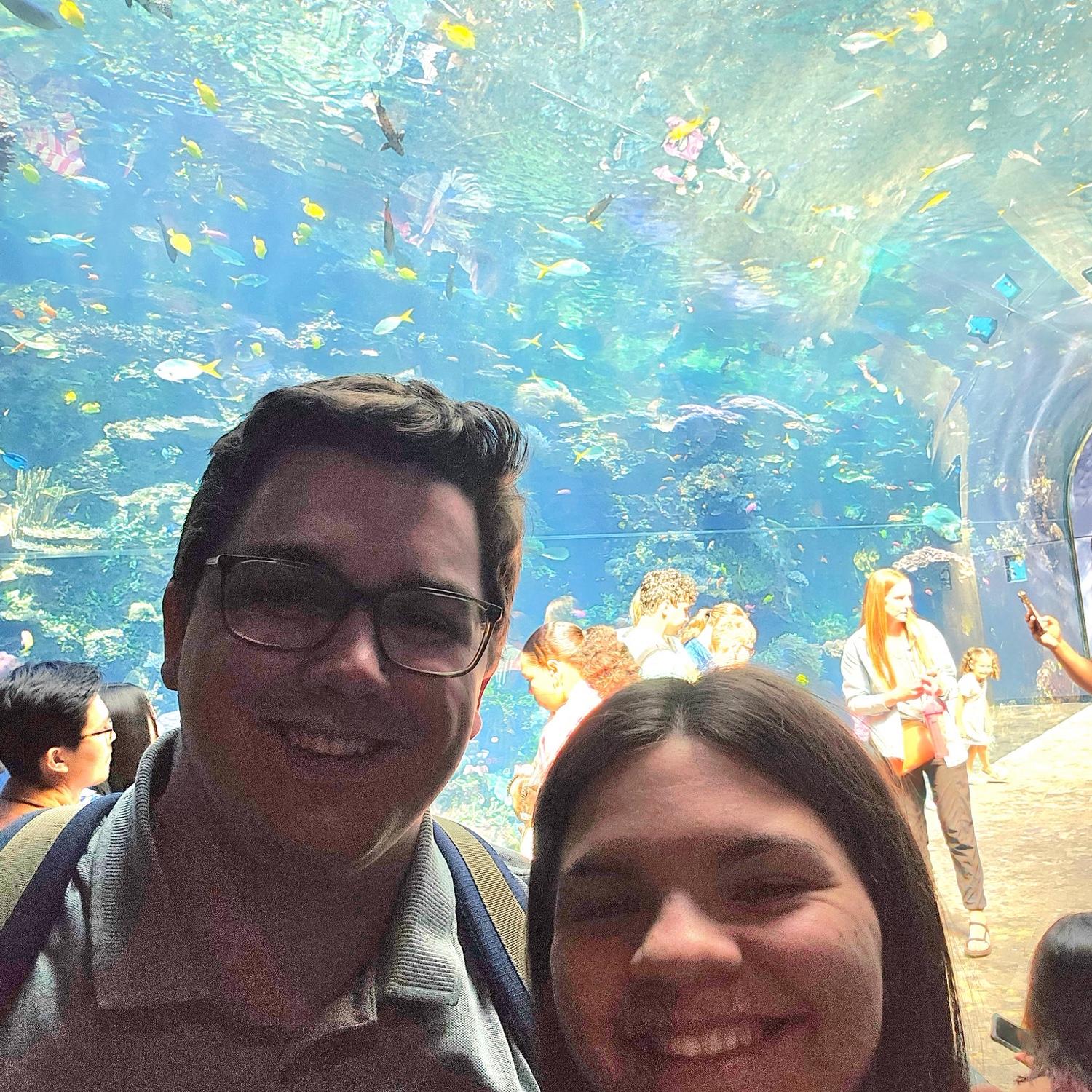 Date to the Georgia Aquarium