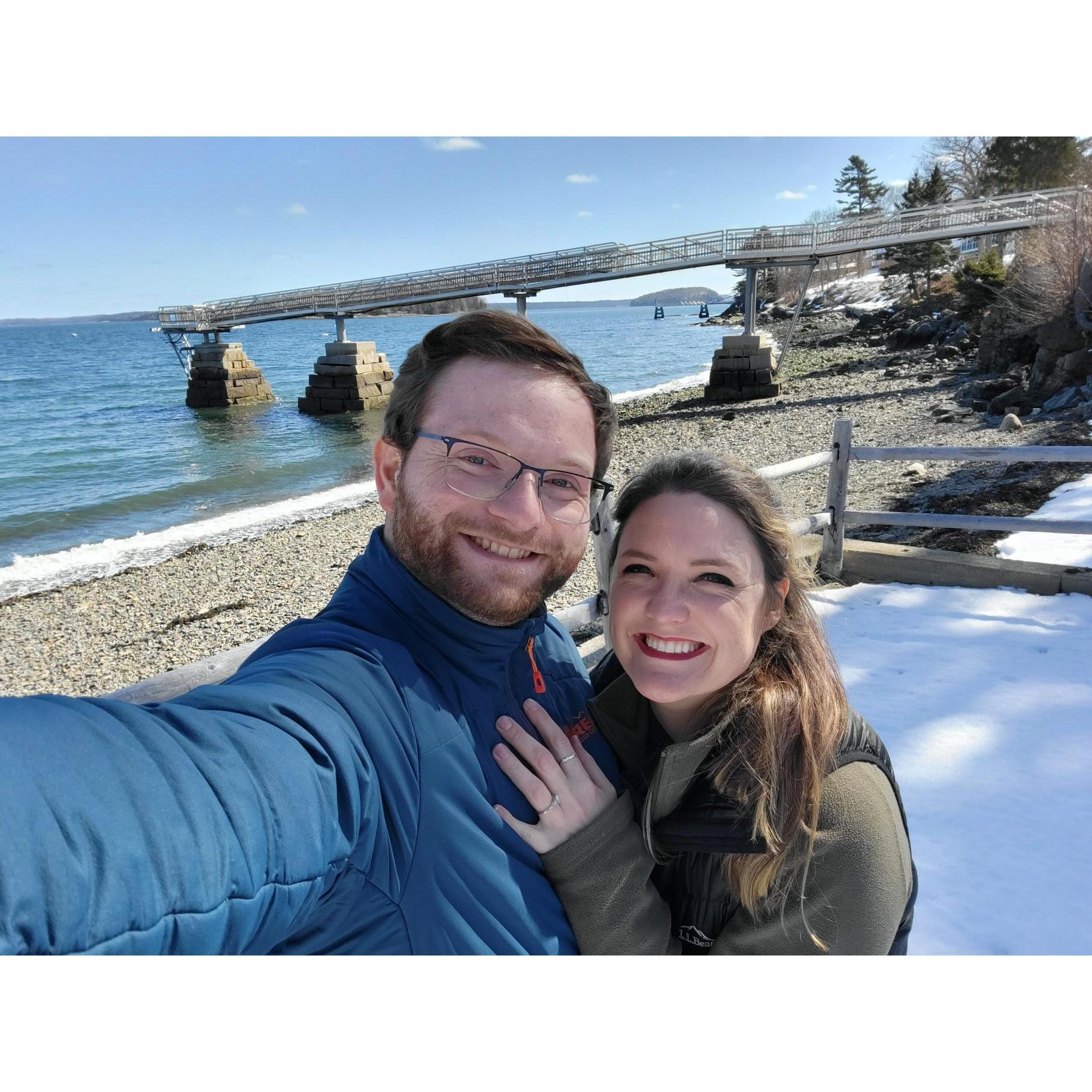We'll be getting married in this spot! Eek!