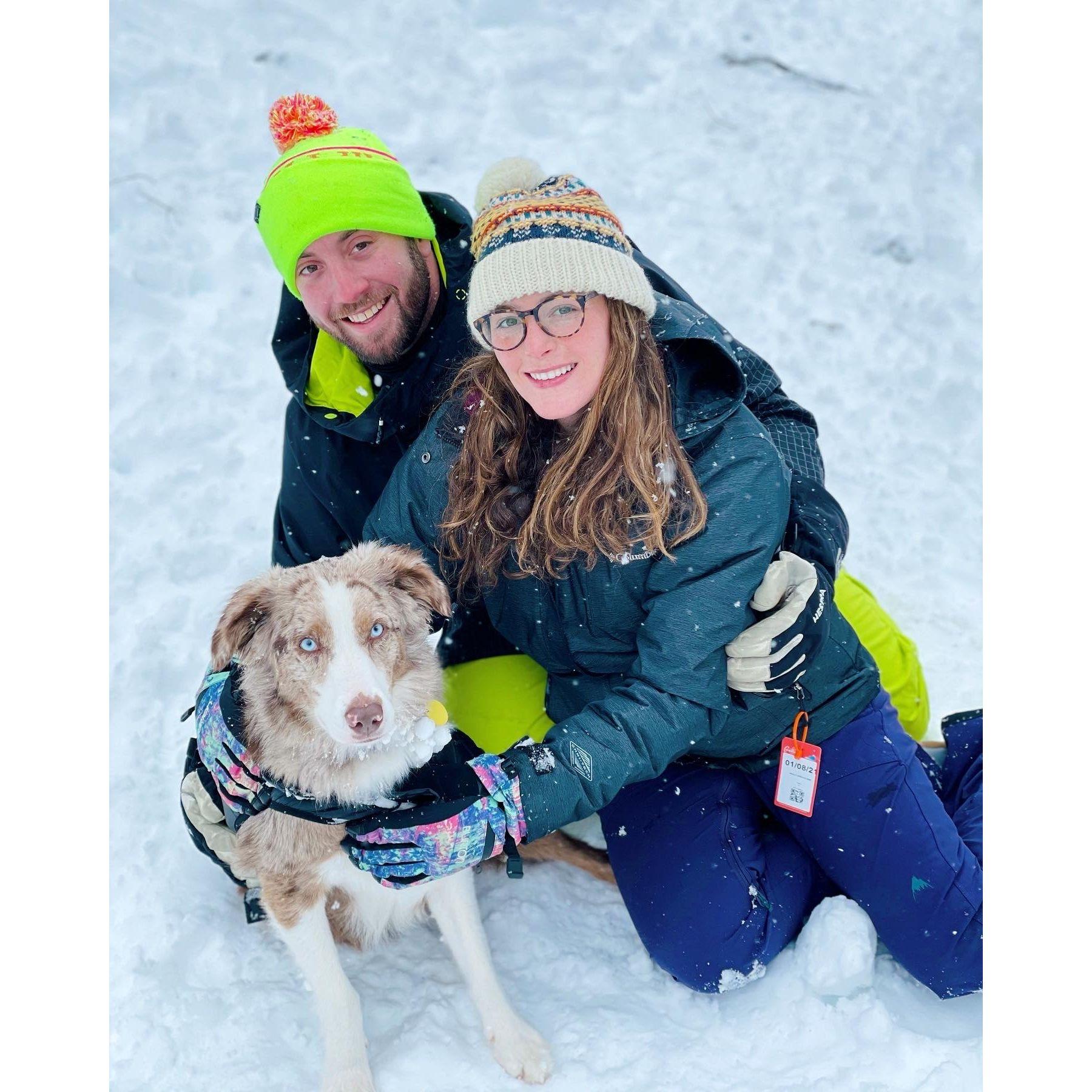 First ski trip to Vermont in January 2021!