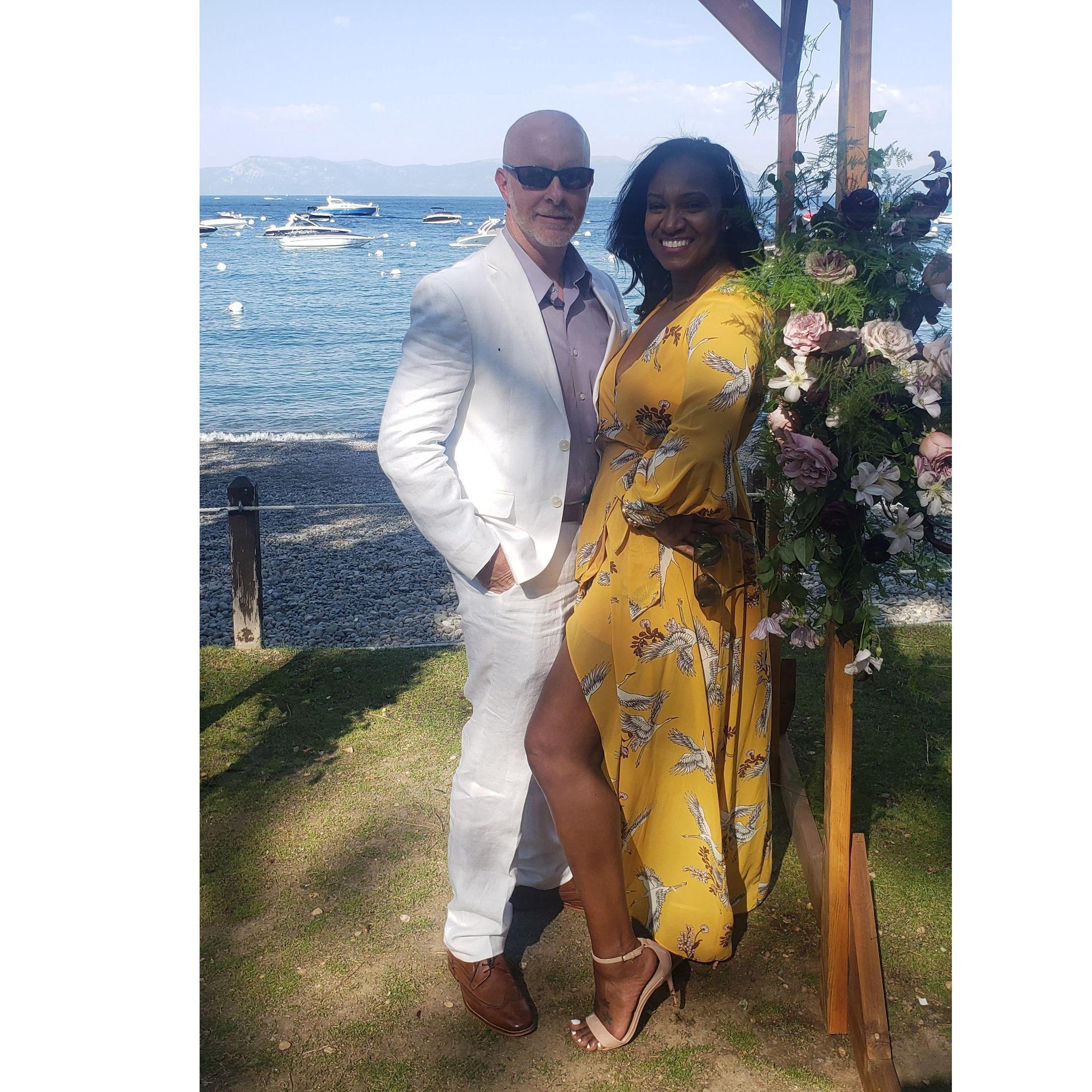 Megan & Cru's wedding. Lake Tahoe