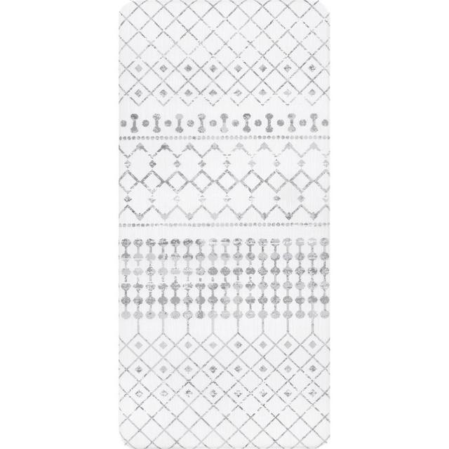 Nuloom Moroccan Blythe Anti Fatigue Kitchen or Laundry Room Comfort Mat