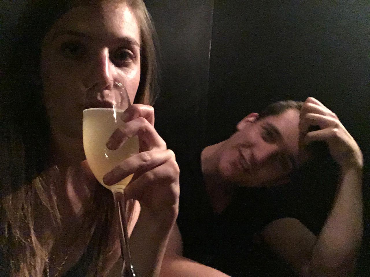 Silliness and drama at Olympia's "goth bar."