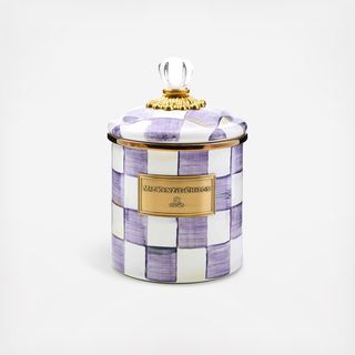 Violet Check Canister
