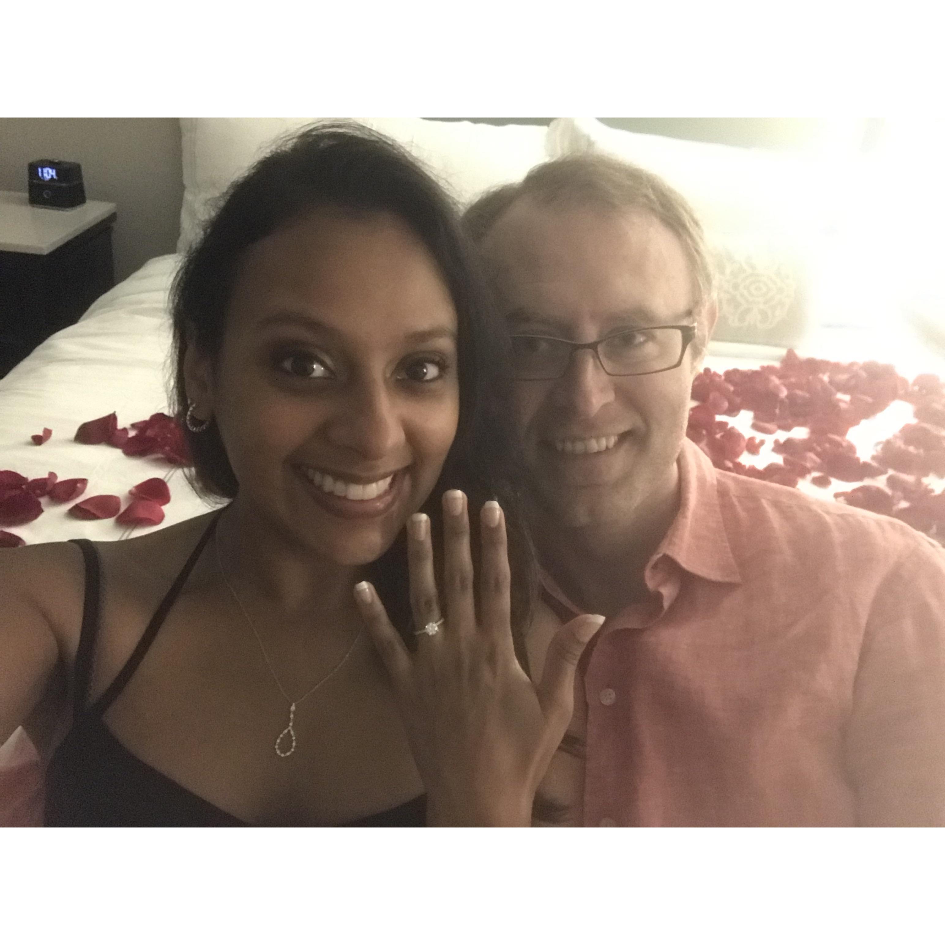 On August 11, 2019, Erich asked Hiromi to marry him and after many tears of joy, she said, "YES!" <3