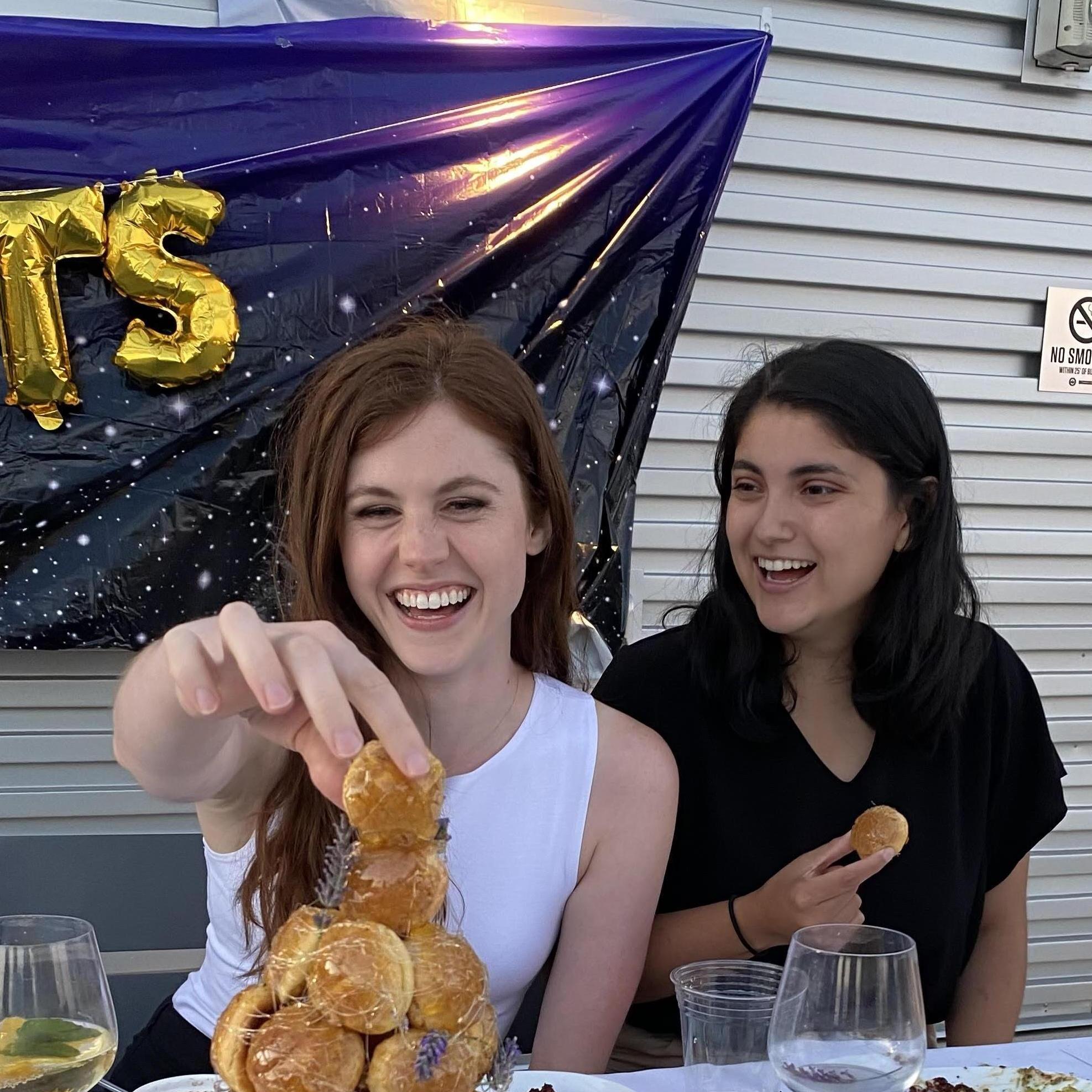 At our Engagement Party