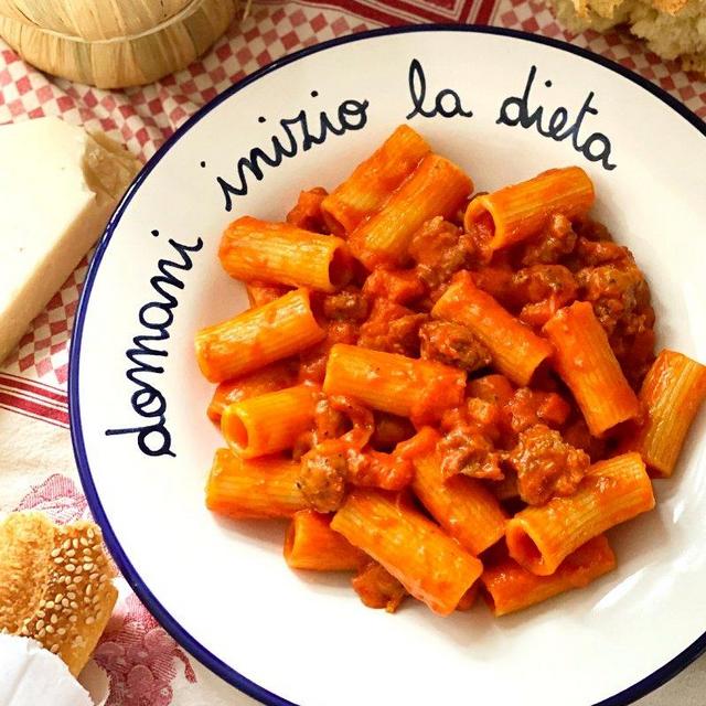 The "Domani Inzio la dieta" Dish