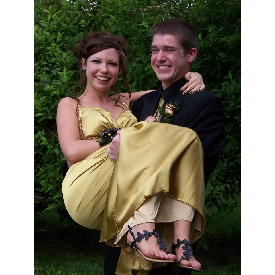 First prom together.