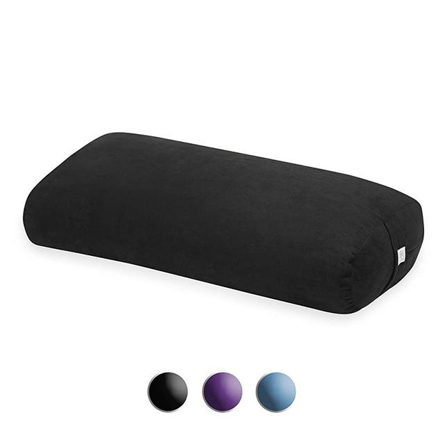 Gaiam Yoga Bolster Rectangular Meditation Pillow