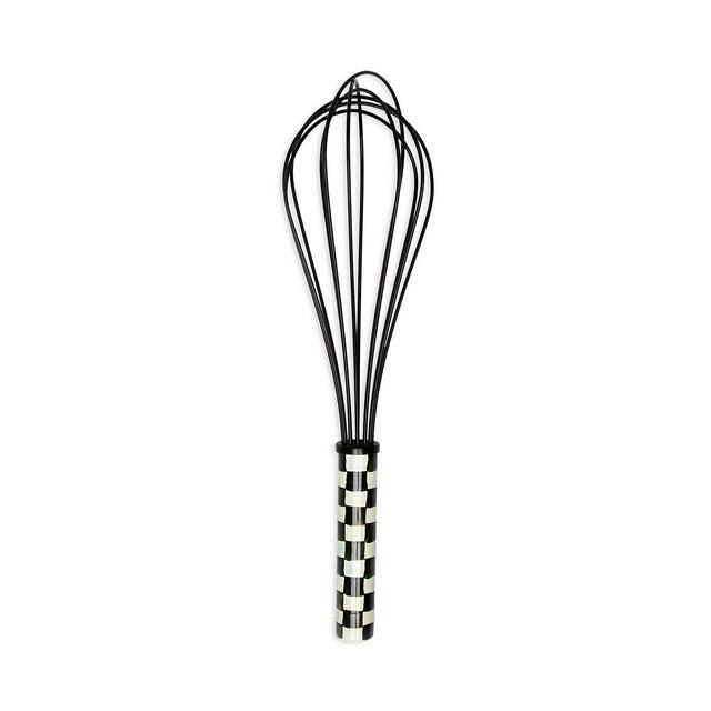 Mackenzie-Childs Black Courtly Check Large Whisk