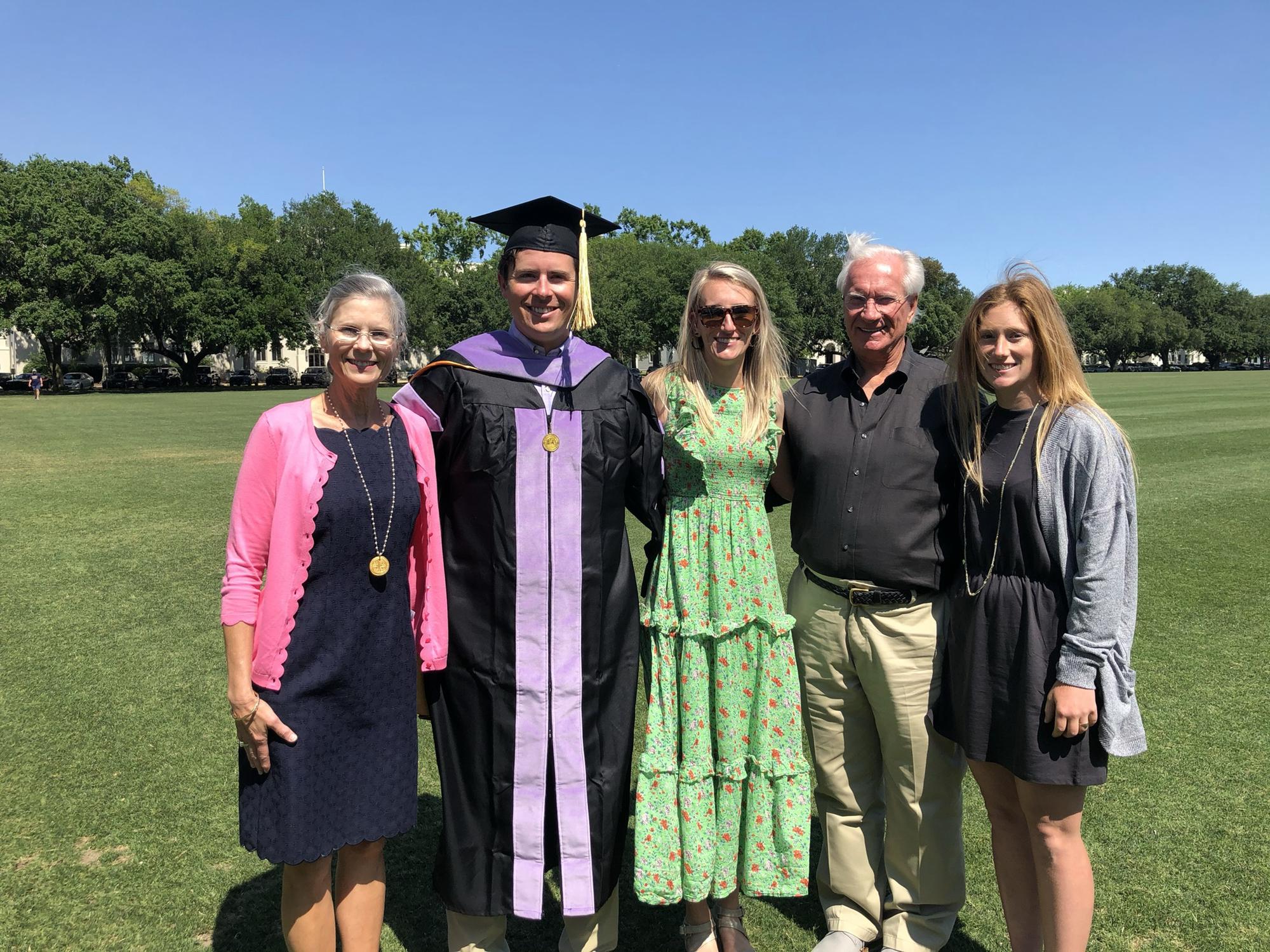 Charles’ dental school graduation