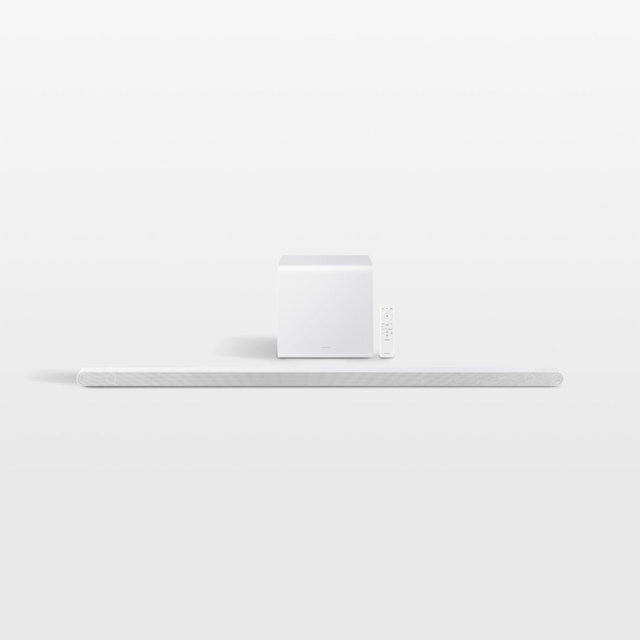 Samsung Ultra-slim 3.1.2ch. Wireless Dolby ATMOS White Soundbar & Subwoofer with Q-Symphony