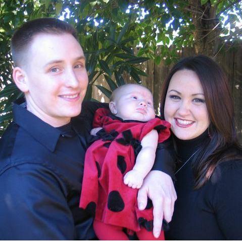 December 2008, Our First Family Photo