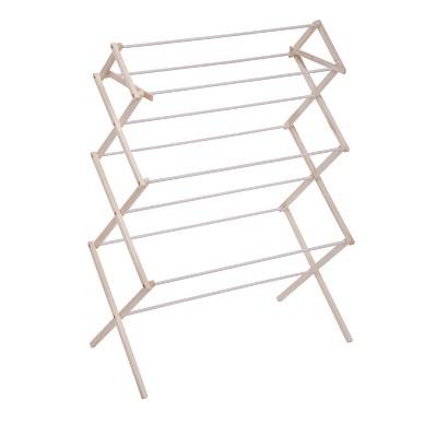 Honey-Can-Do Wood Dryer Rack Natural