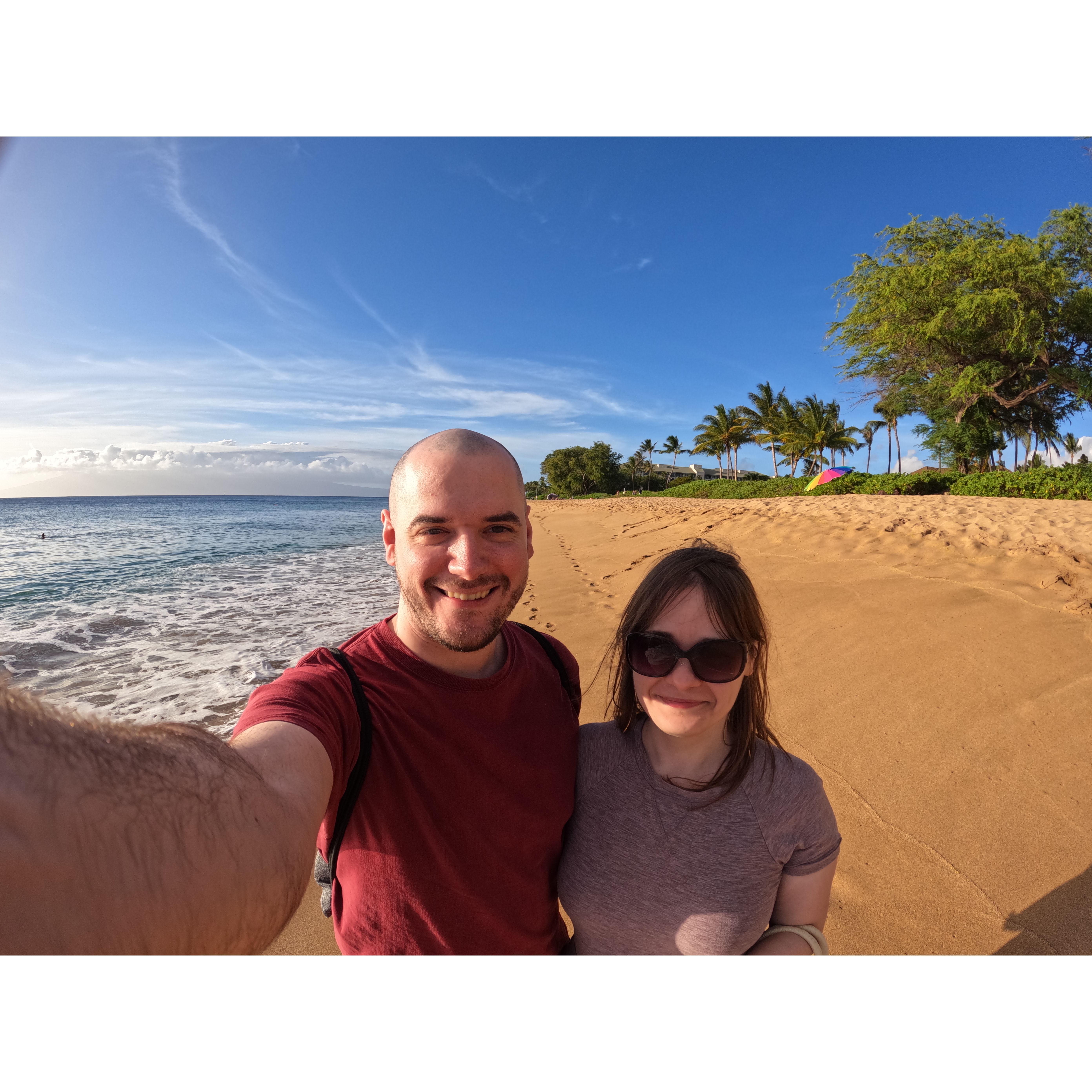 A beach in Hawaii