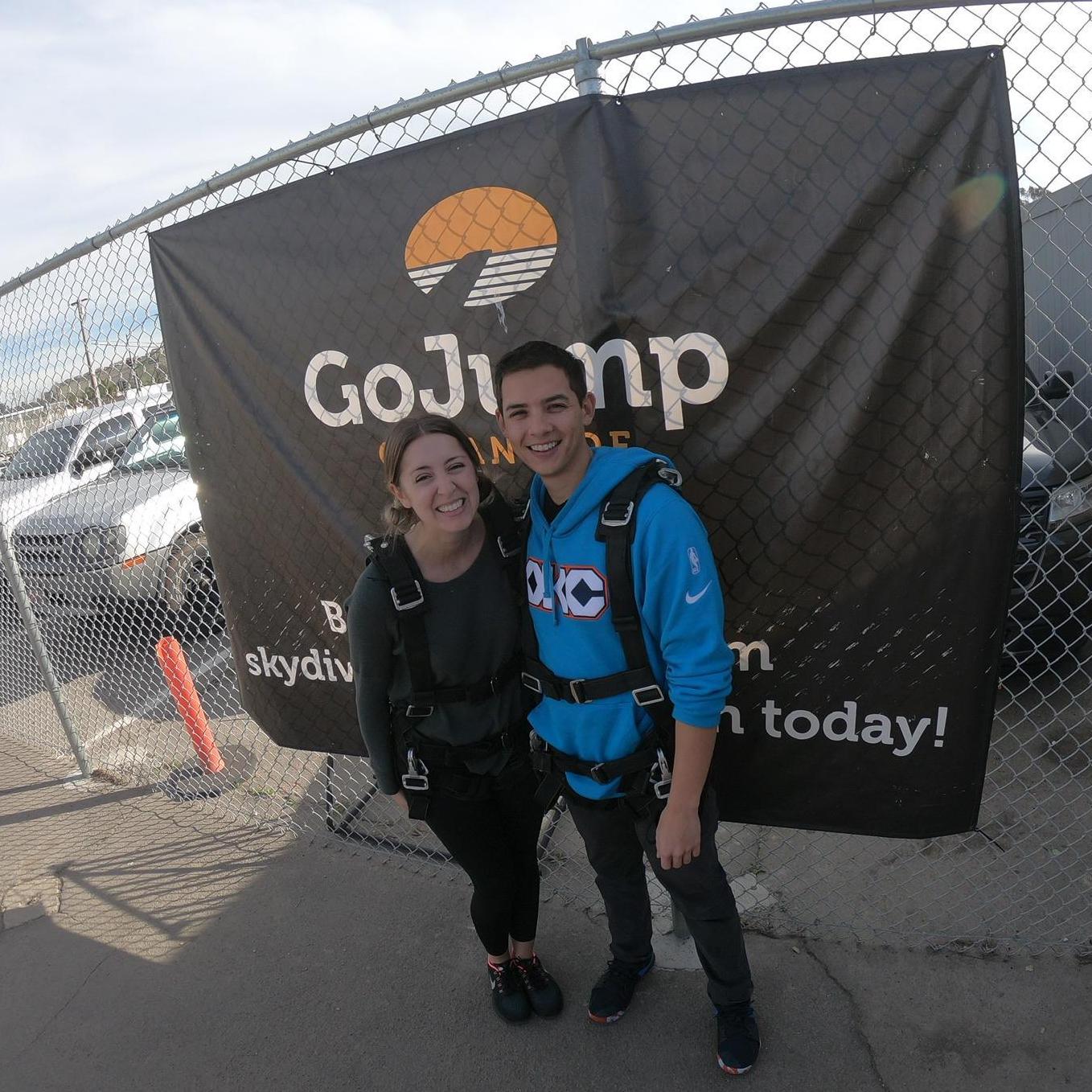 We started 2019 saying we wanted more adventure, so naturally we went skydiving!