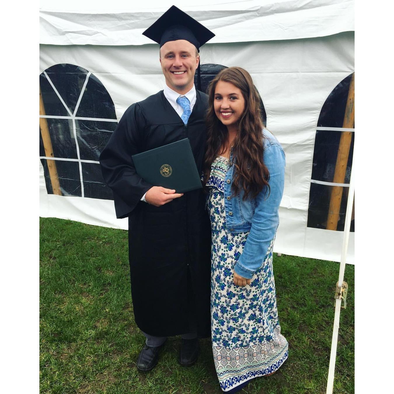 Nate's college graduation!