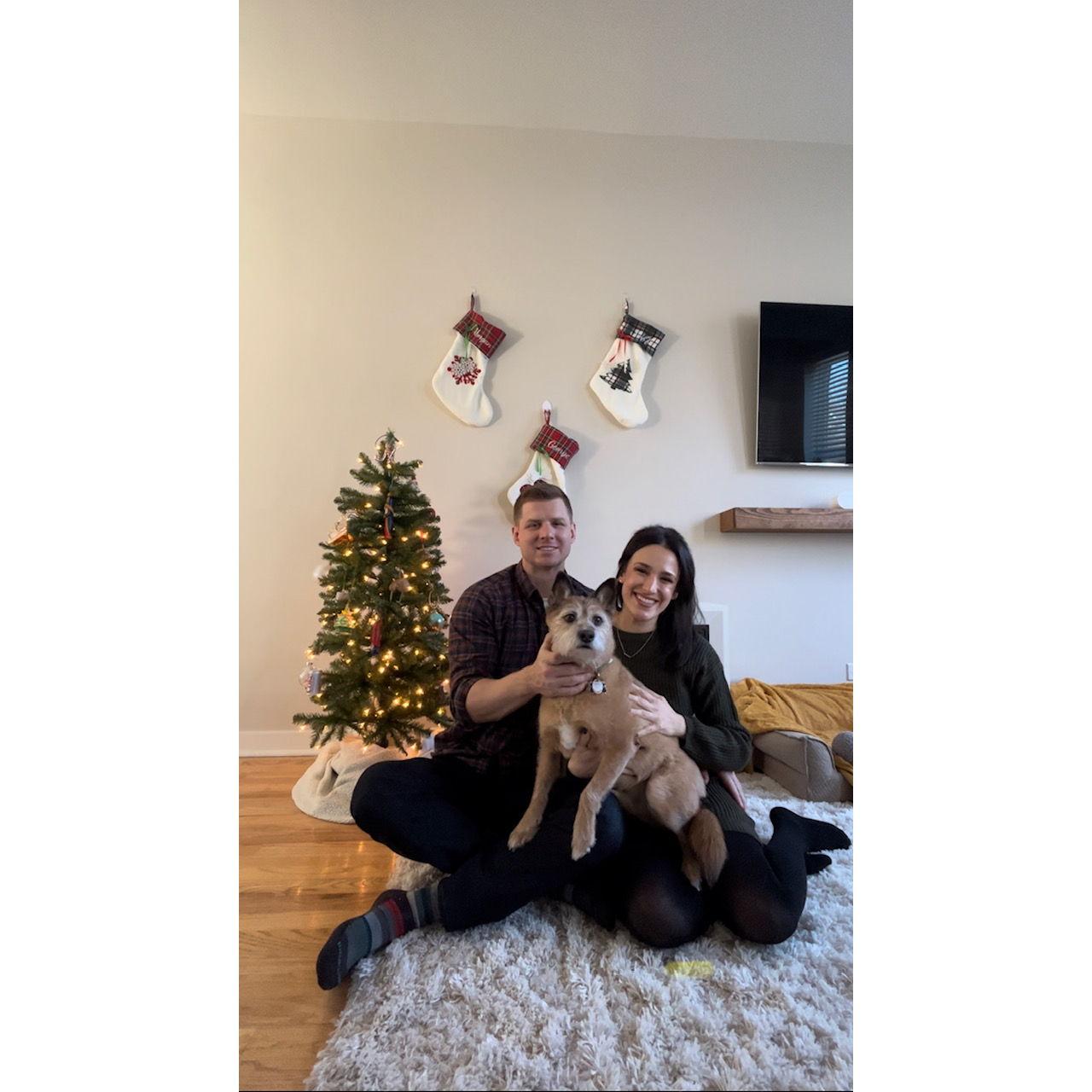 Merry Christmas from us and George.