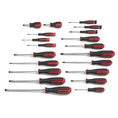 GEARWRENCH 20 Pc. Phillips/Slotted/Torx Dual Material Screwdriver Set - 80066