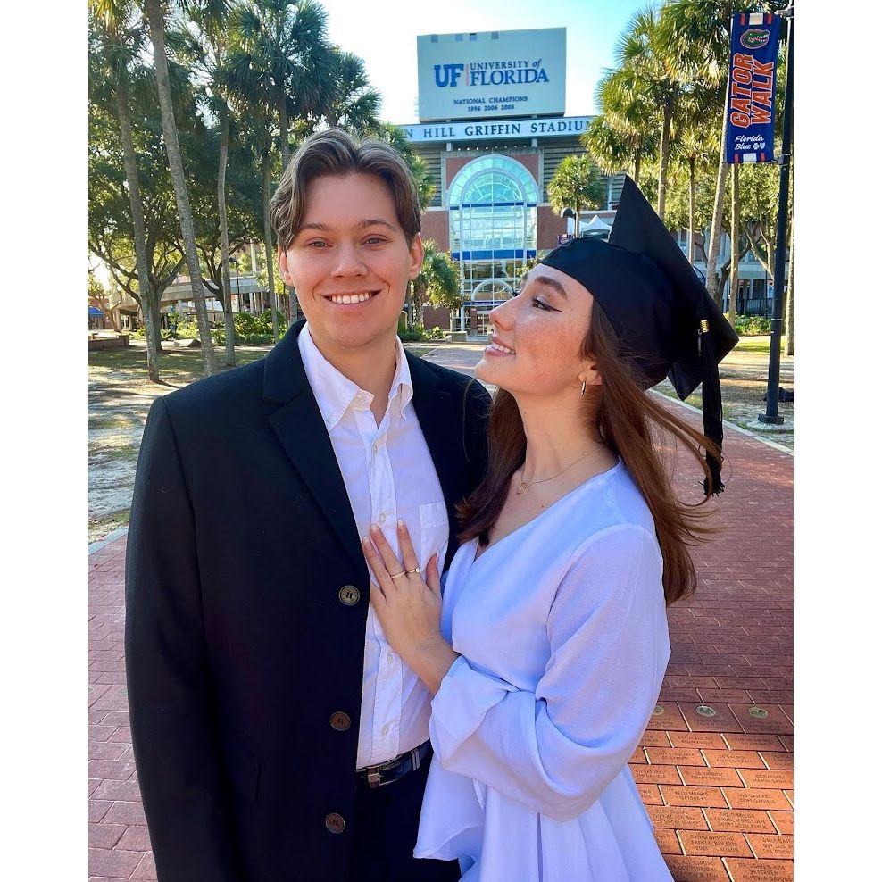 Brittany graduates with her master's in museum studies, 12/17/2022