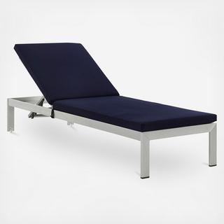 Shore Outdoor Patio Aluminum Chaise