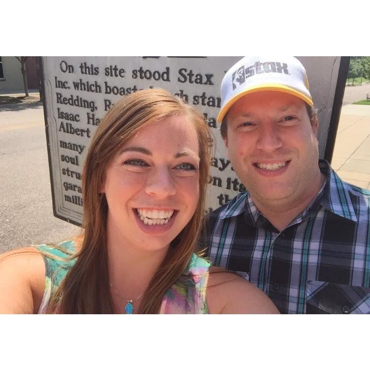 Our first time out as a couple in Memphis, TN July 2016.