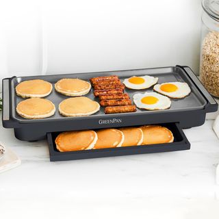 Advanced Electric Griddle with Warming Drawer