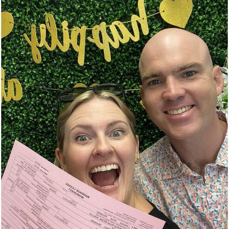 Legally married in Hawaii