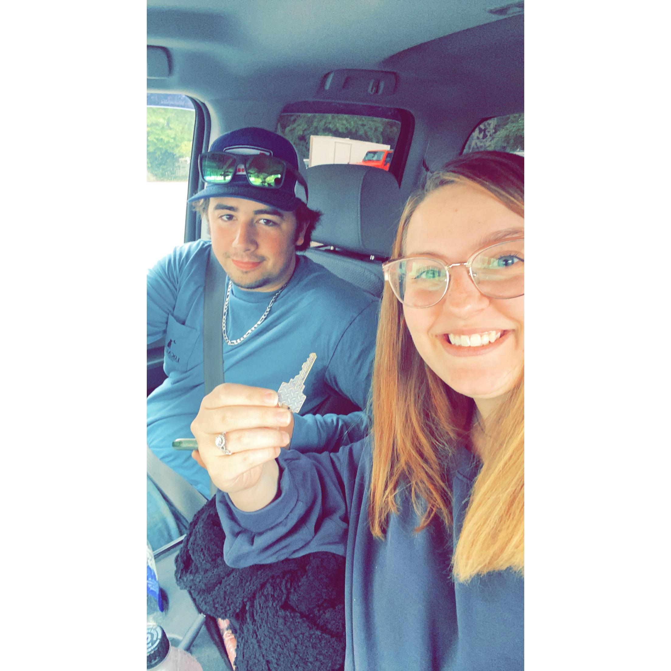 Bought our first home together!
