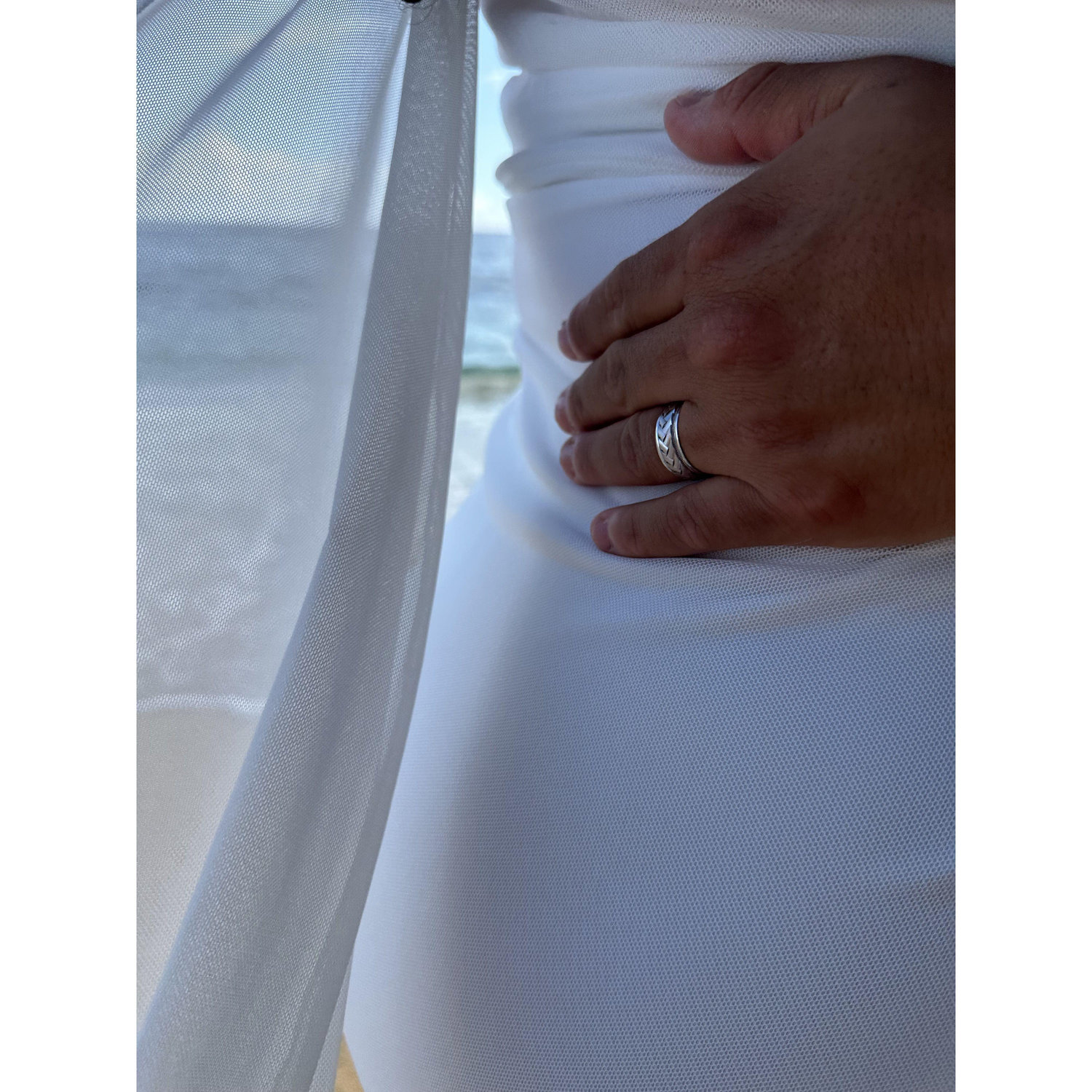 A moment for the groom's ring.