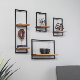 Hezlyn 4-Piece Wall Shelf Set