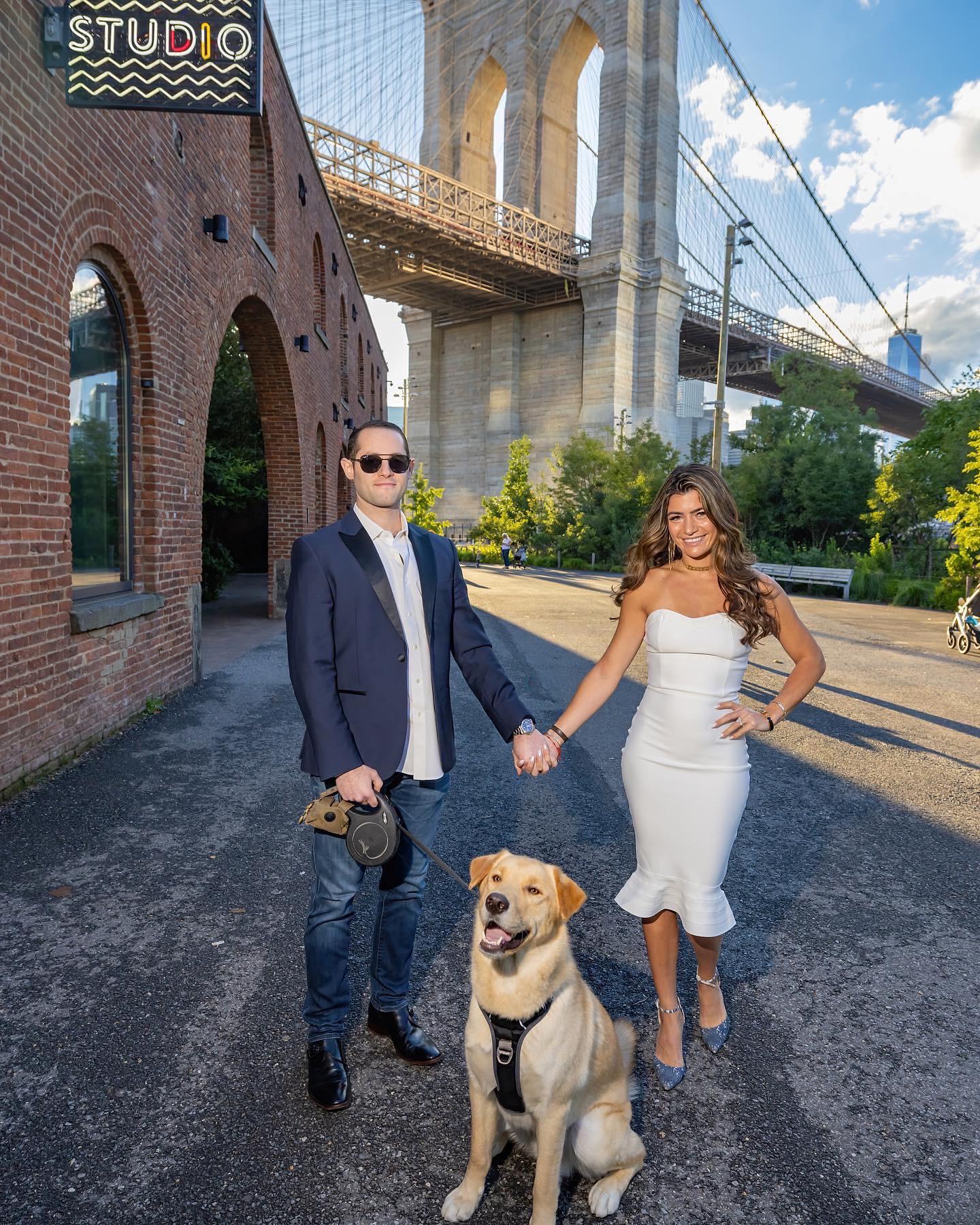 An amazing engagement photo session