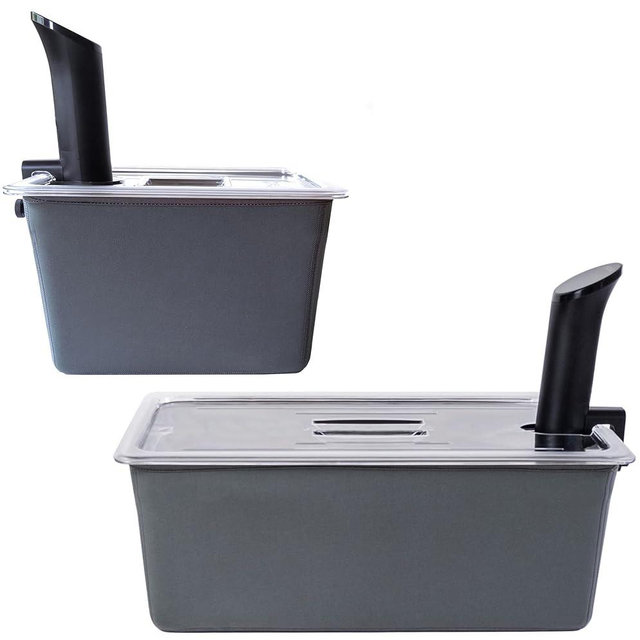 Väeske 12 + 26 QT Insulated Sous Vide Container Sets Combo - Sous Vide Accessories (Container/Insulator)