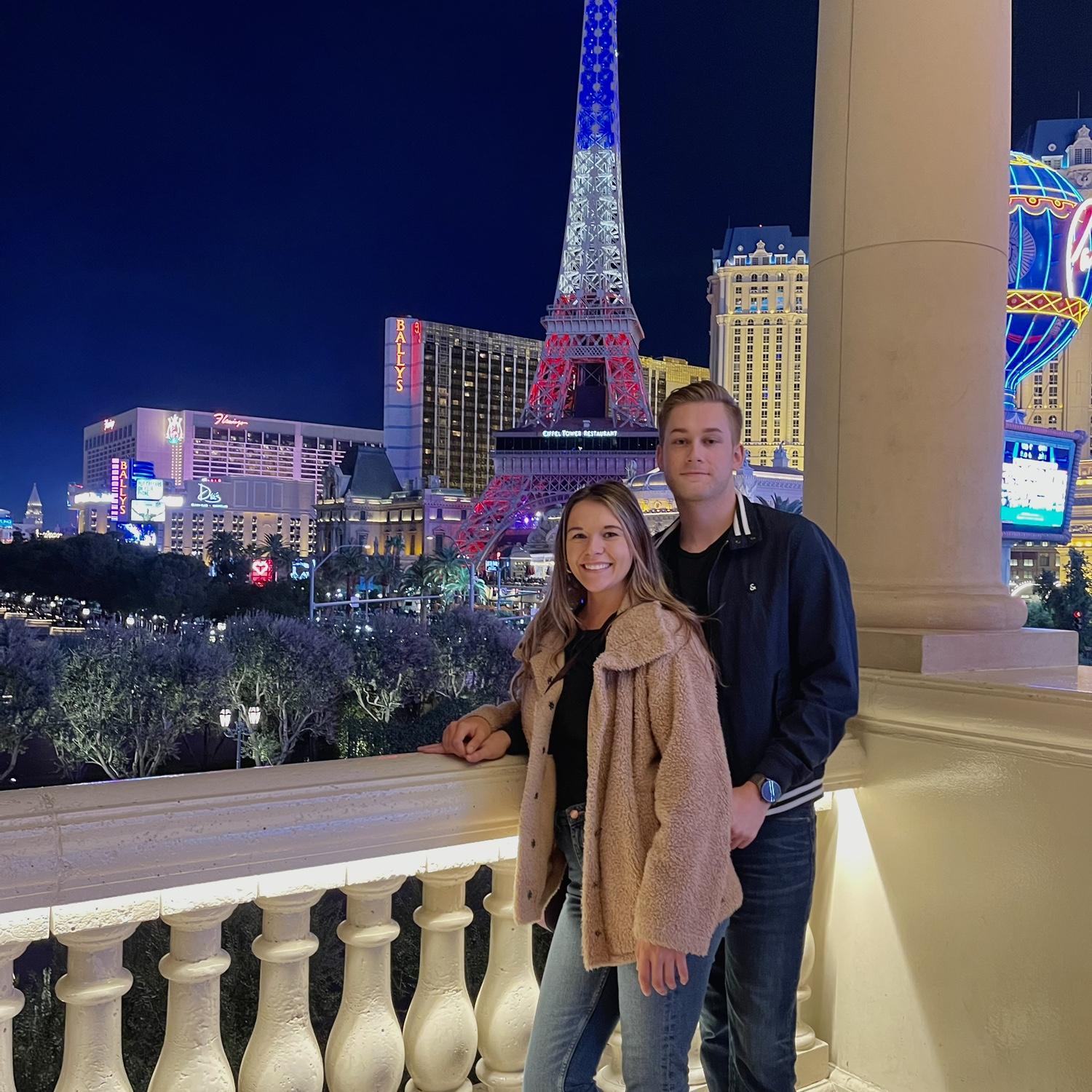Our first time in Vegas together, little did I know he would propose here just 4 years later. The invisible string <3