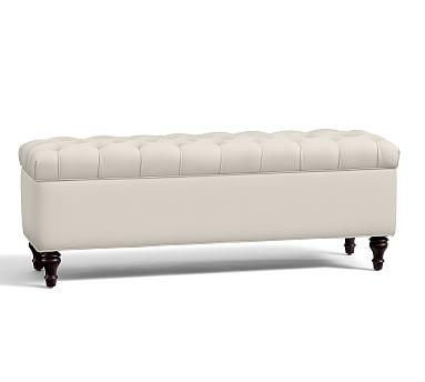Lorraine Tufted Storage Bench