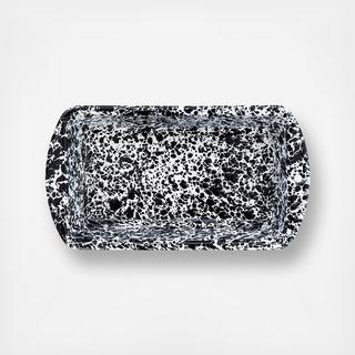 Splatter Enamelware Loaf Pan