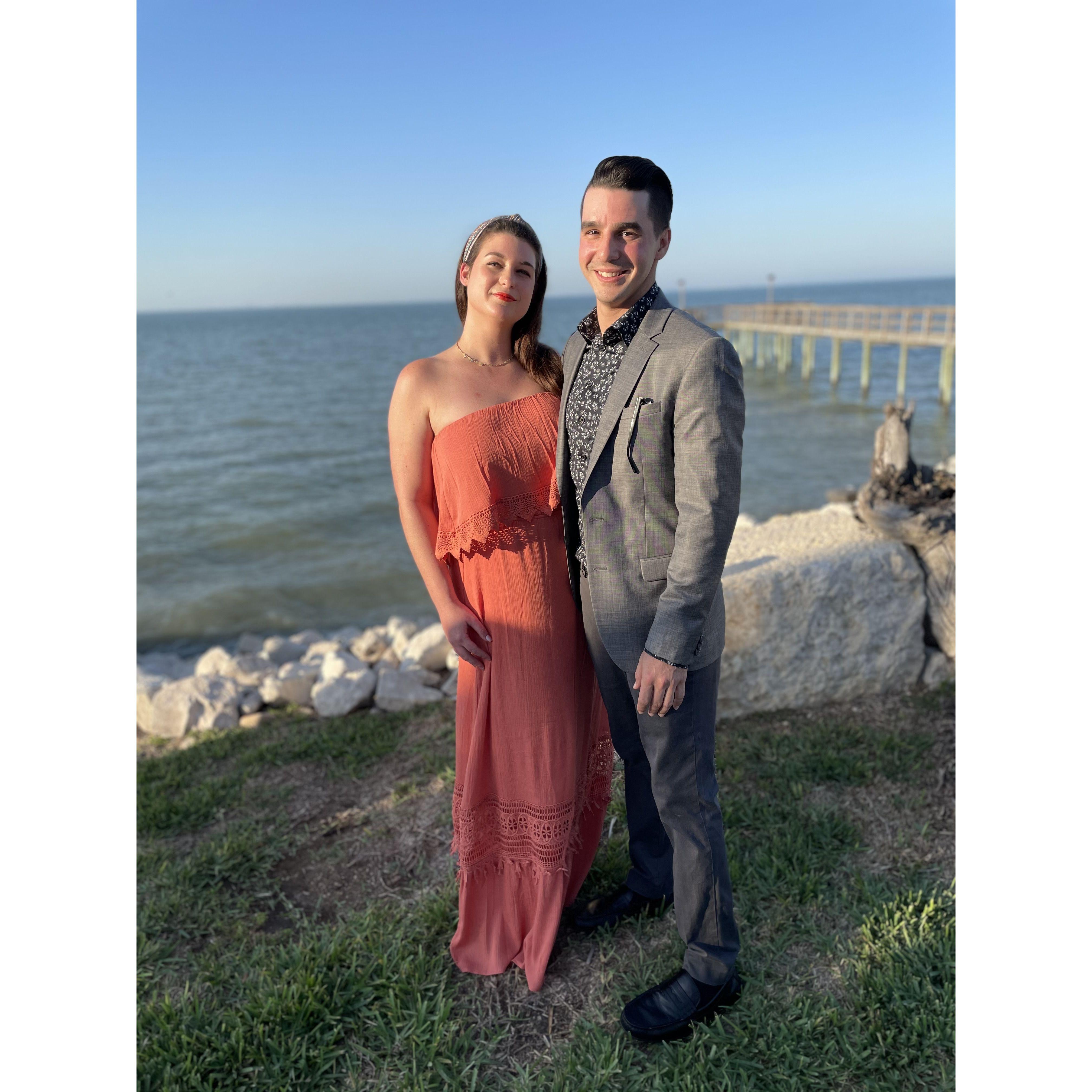 By the bay downtown Corpus Christi