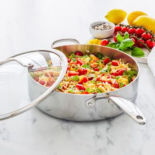 Valencia Pro Uncoated Covered Saute Pan
