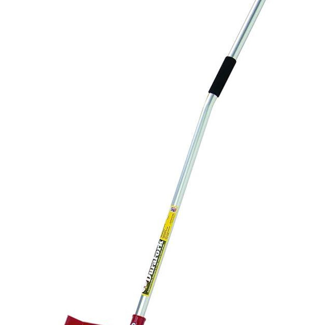 Little Giant DuraFork Pitch Fork (Red) Durable Polycarbonate Stable Fork with Angled Tines w/Ergonomic Handle (Item No. PDFERED)