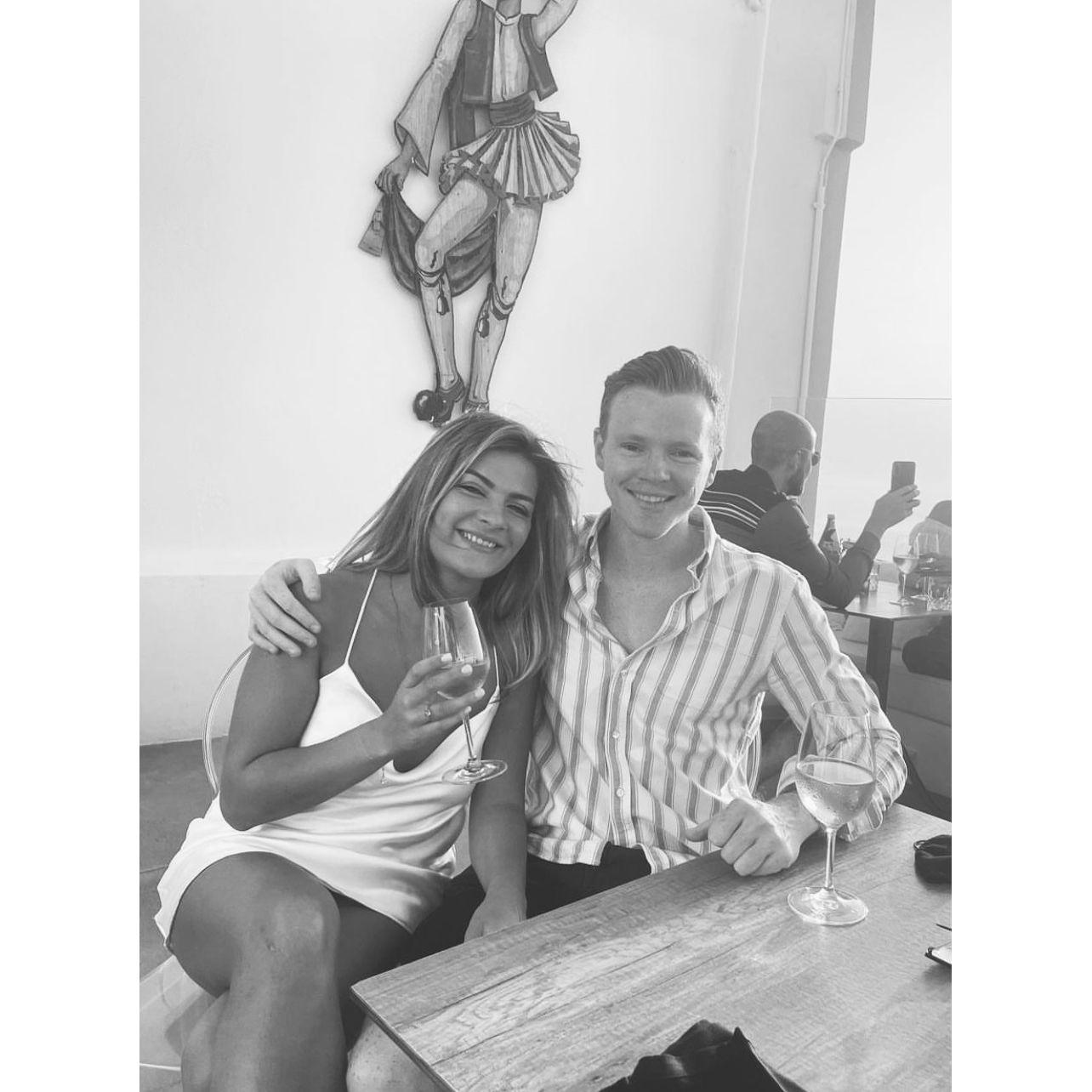 Santorini - our first ever trip together