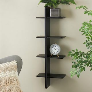 Handmade 8-Shelf Room Wall Shelf