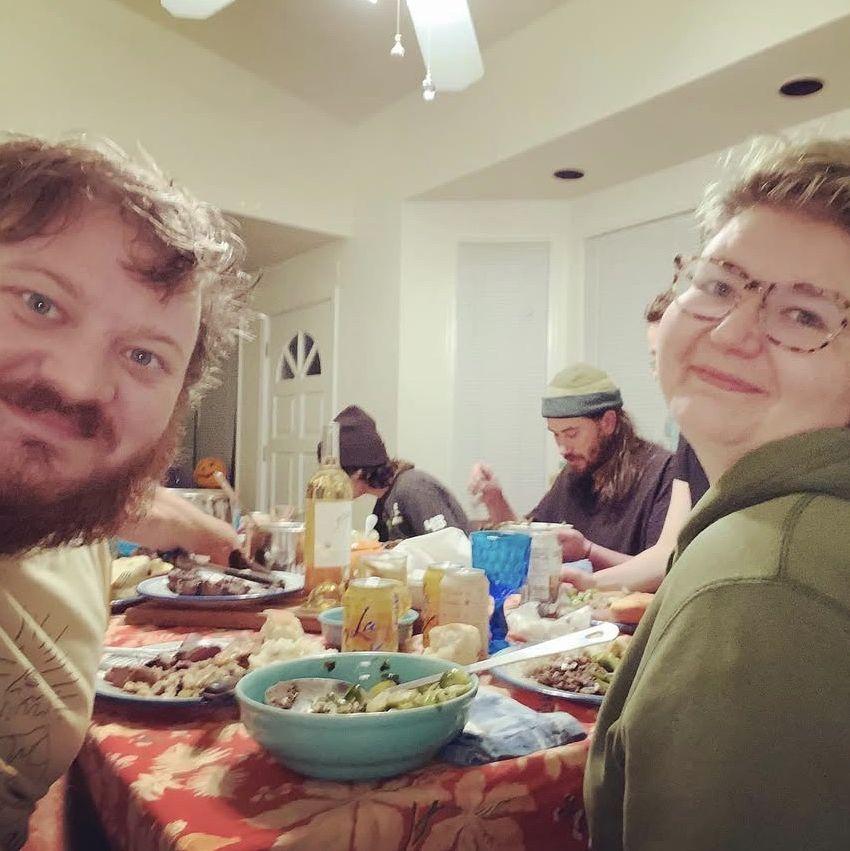 Thanksgiving with the Katamari family. November 25, 2021.
