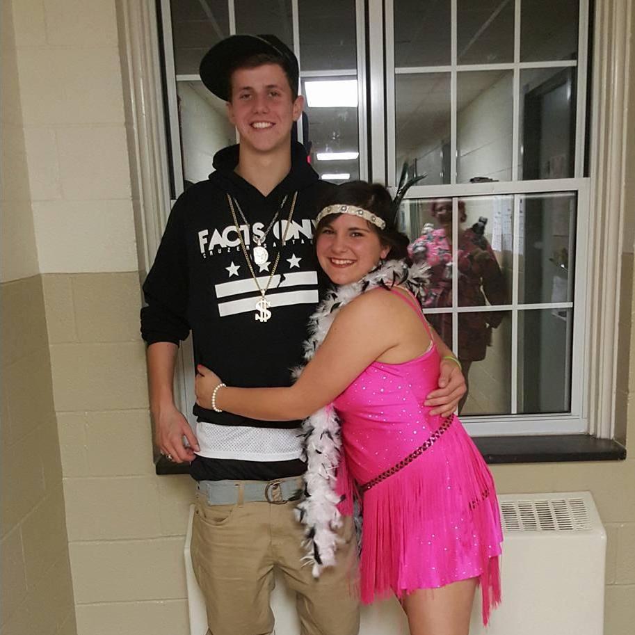 This was our first Halloween, the night before we officially started dating!