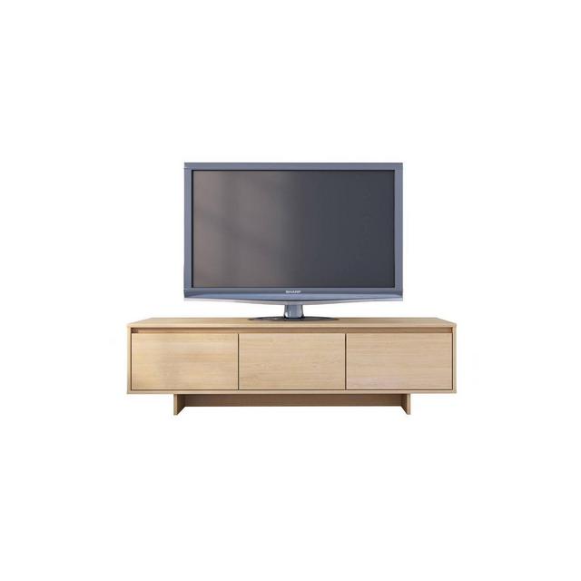 Rustik Drawer TV Stand for TVs up to 66" Light Brown - Nexera