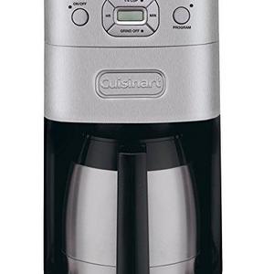 Cuisinart Grind-and-Brew Thermal 10-Cup Automatic Coffeemaker, Brushed Metal