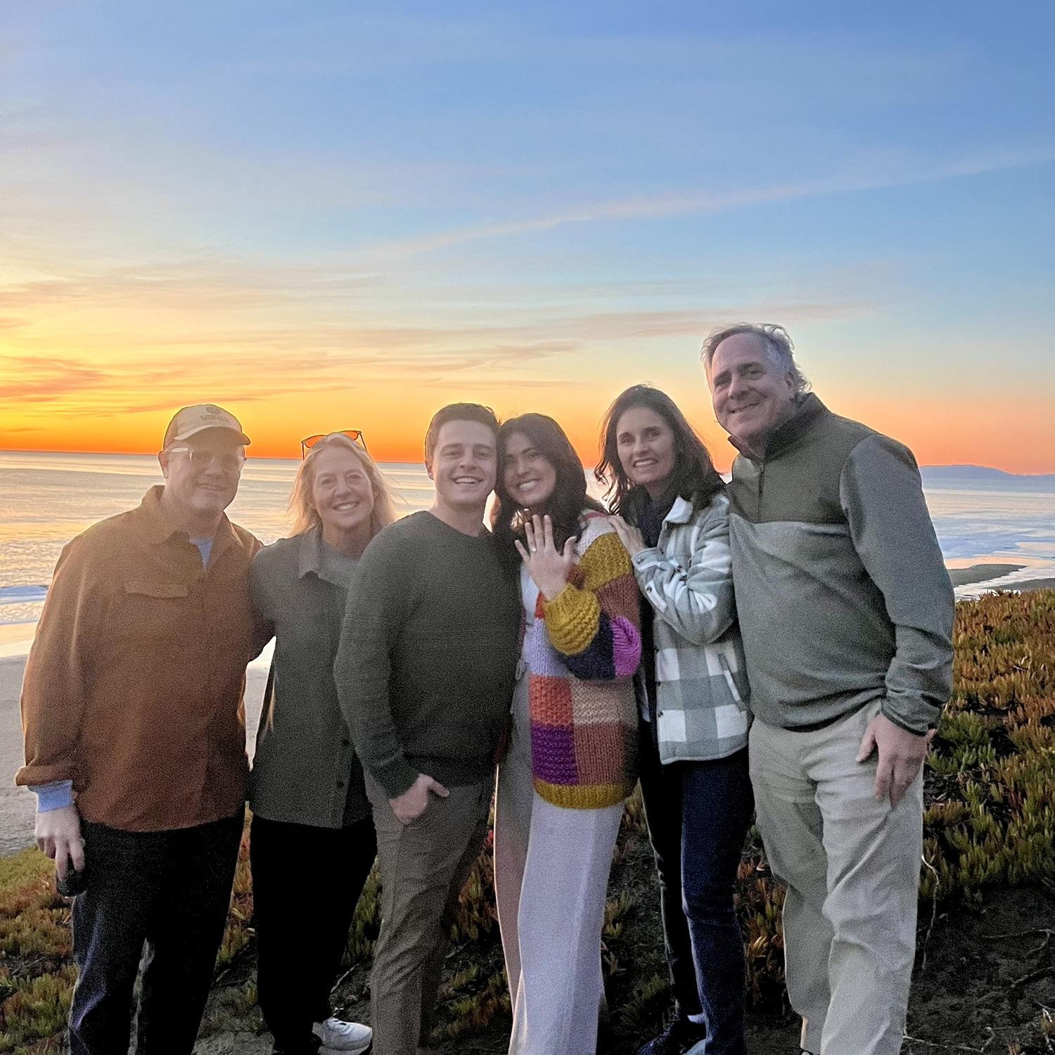 The most perfect weekend ever. Eric proposed the night before our families came into town the day after we got engaged and the celebration carried through the weekend!