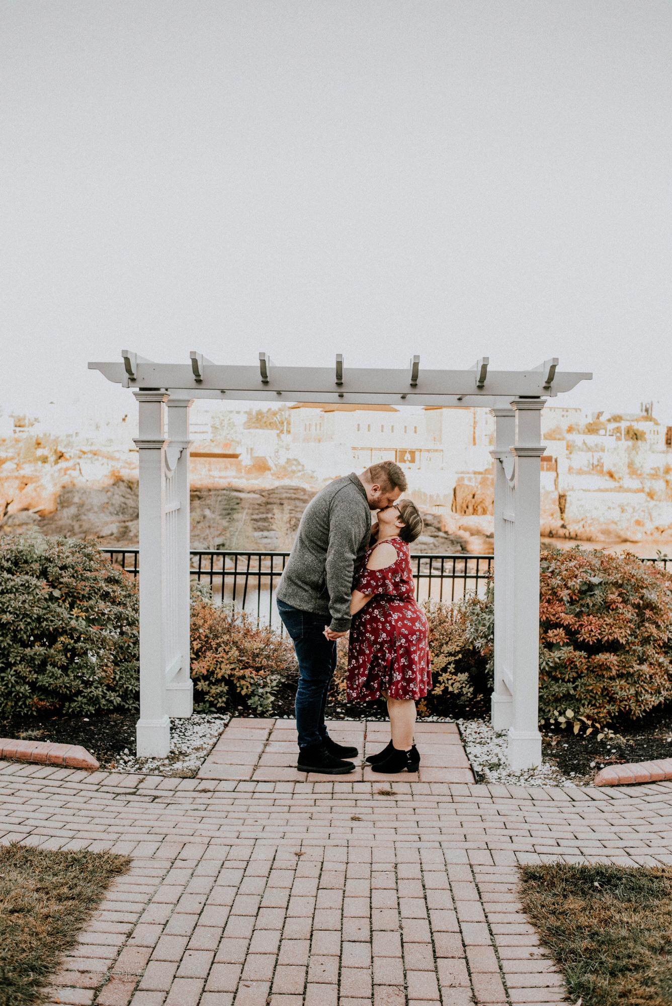 Our engagement photos by Kate Michaud Photography