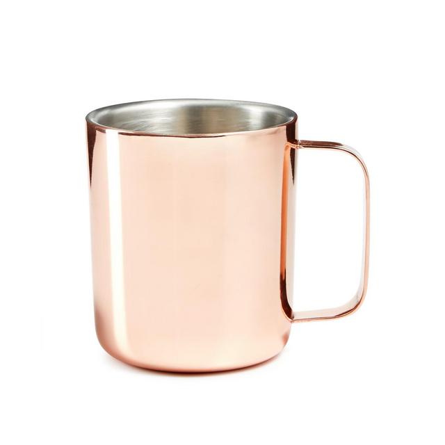 Hotel Collection Double Wall Mug (Copper), Created For Macy's