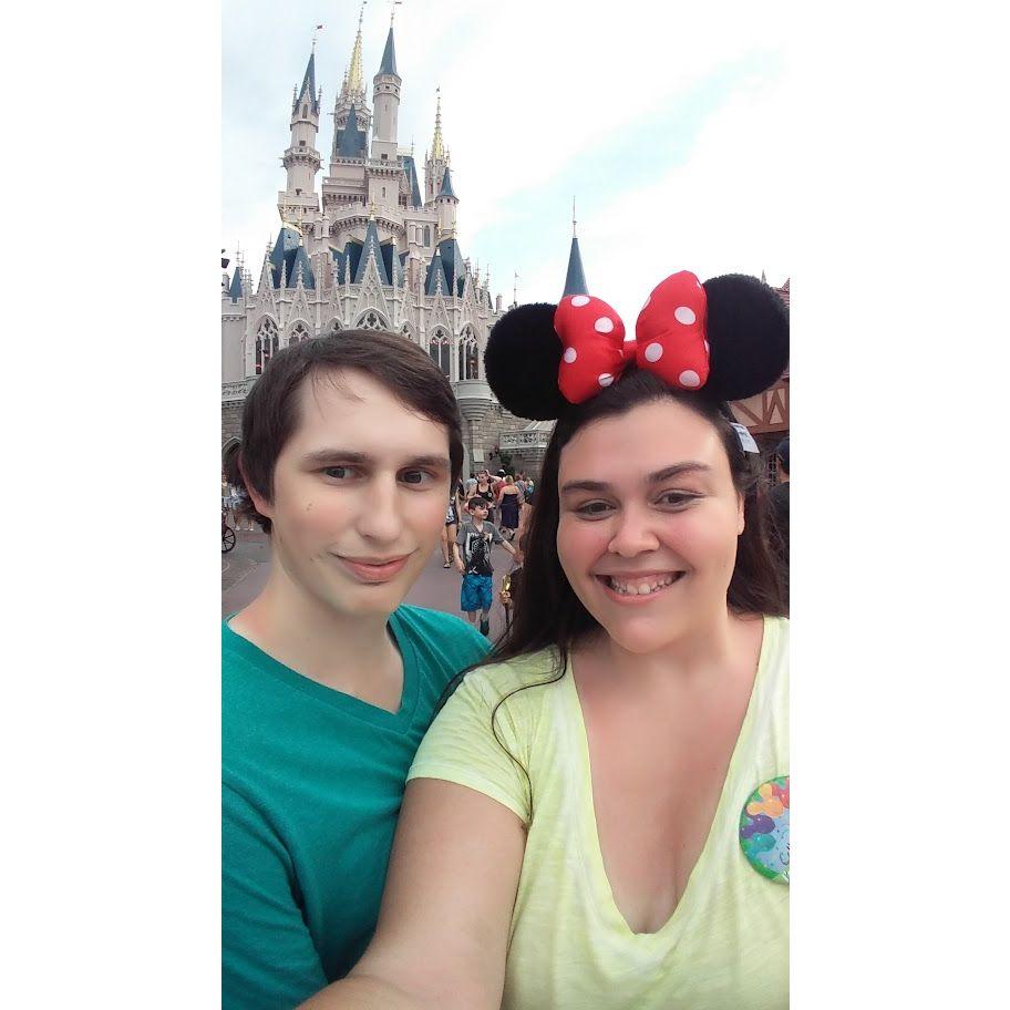 First time at Disney World together to celebrate our 21st and graduating from PHSC.