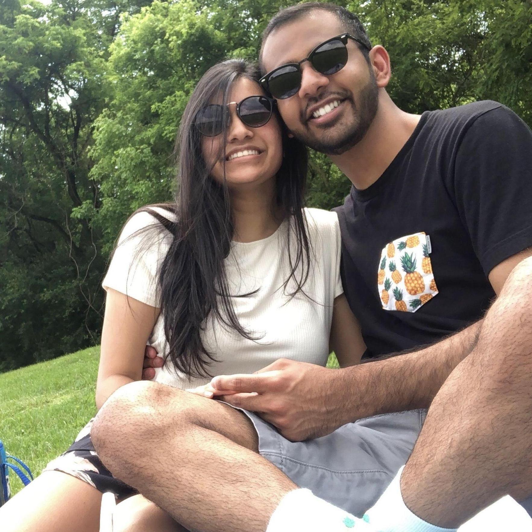 June 2020 | Picnic planned by Ashree with homemade food and cupcakes!