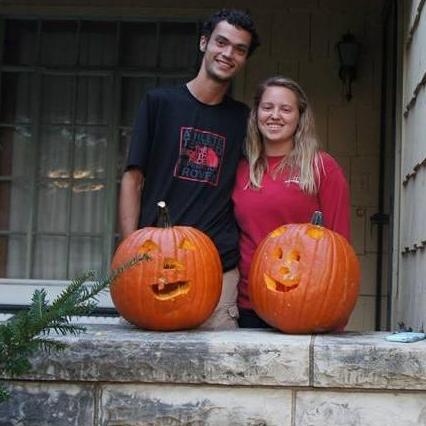William and Morgan. Halloween 2016